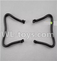 JJRC 09-Tripod,Landing skid(2pcs)-Black for JJRC H12 H2C H12D RC Quadcopter parts,Drone parts